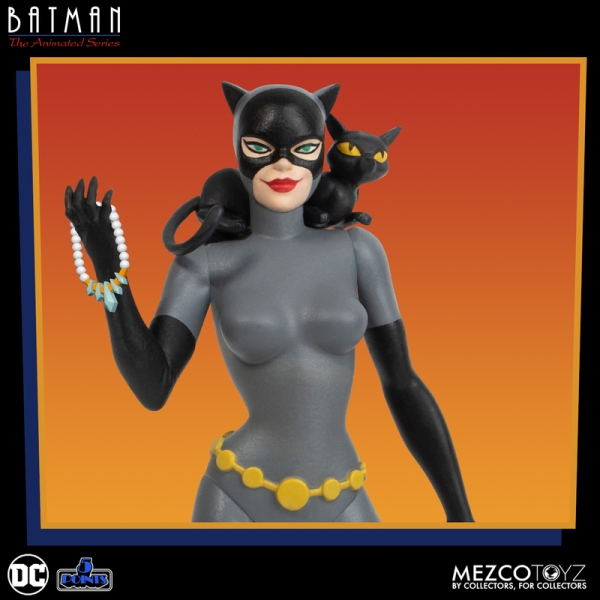 DC Batman The Animated Series 5 Inch Actionfigure "Catwoman" von Mezco